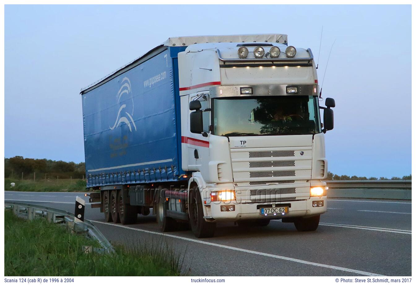 Scania 124 (cab R) de 1996 à 2004 Photo mars 2017