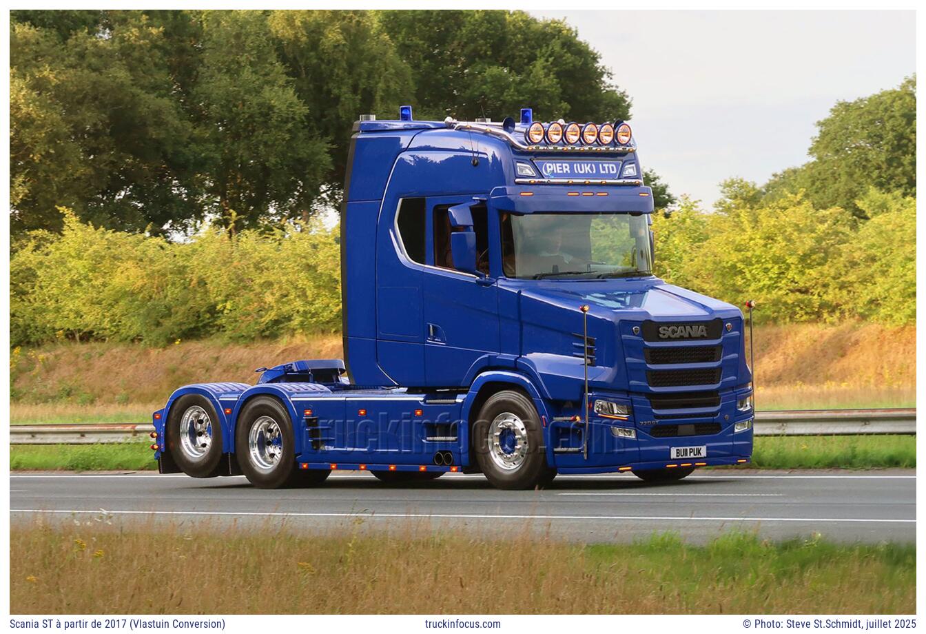 Scania ST à partir de 2017 (Vlastuin Conversion) Photo juillet 2025