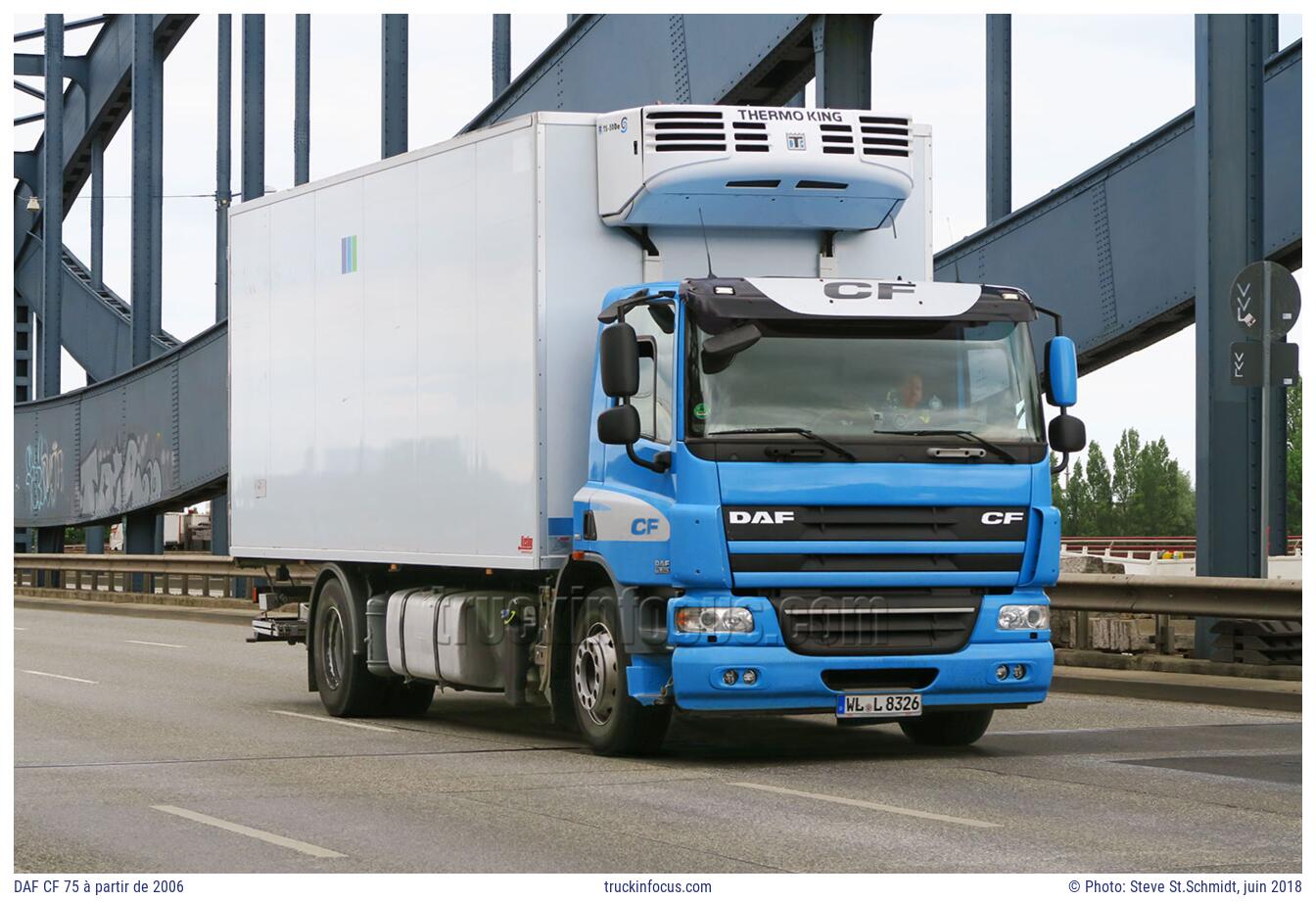 DAF CF 75 à partir de 2006 Photo juin 2018