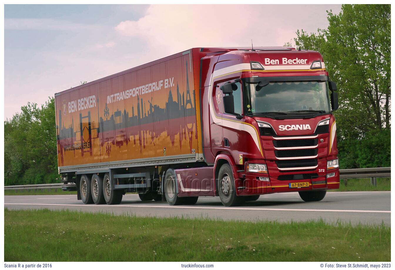 Scania R a partir de 2016 Foto mayo 2023