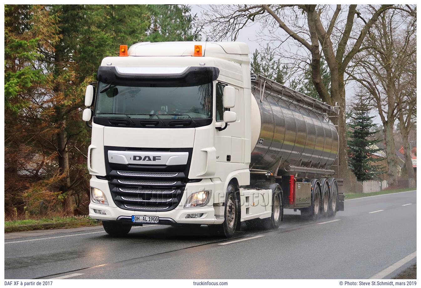 DAF XF à partir de 2017 Photo mars 2019