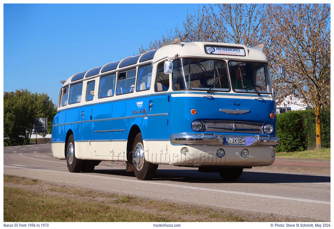 Ikarus 55 from 1956 to 1973 Photo May 2026