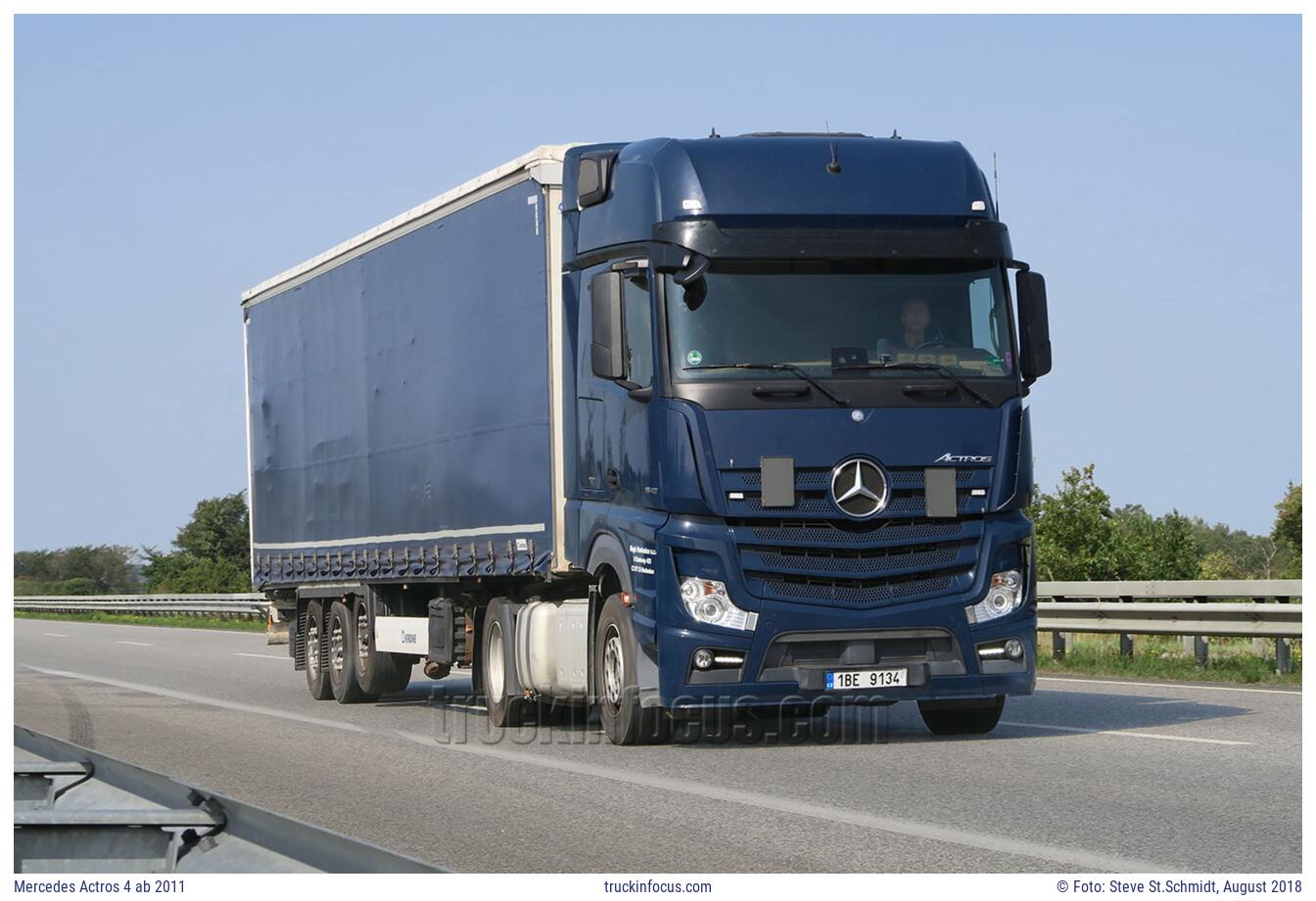 Mercedes Actros 4 ab 2011 Foto August 2018