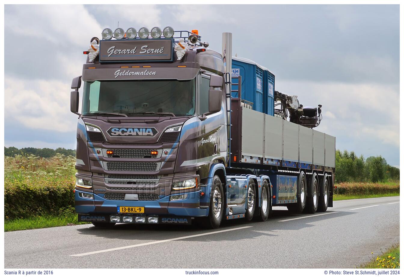 Scania R à partir de 2016 Photo juillet 2024