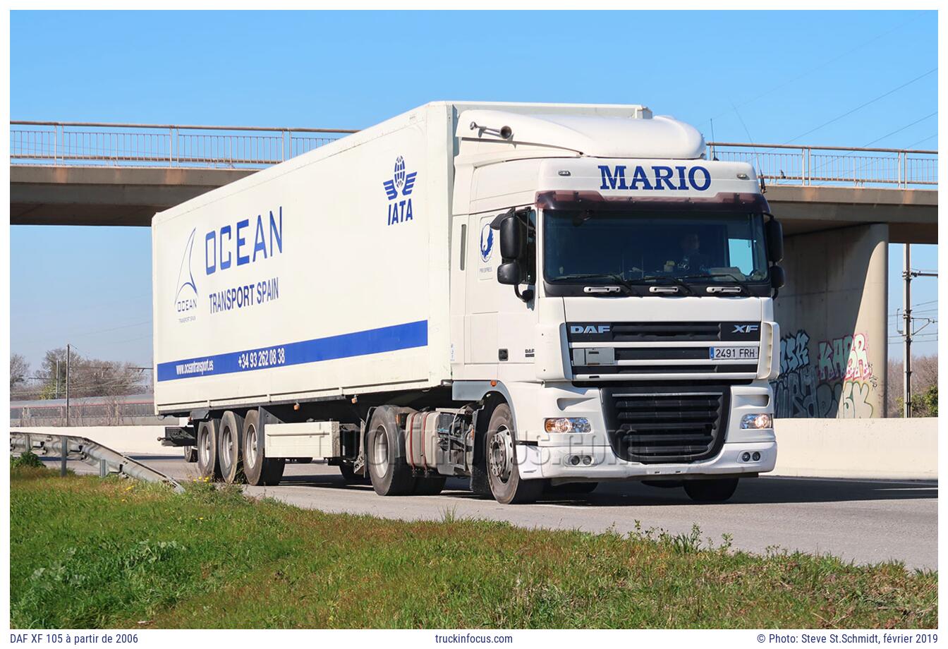 DAF XF 105 à partir de 2006 Photo février 2019