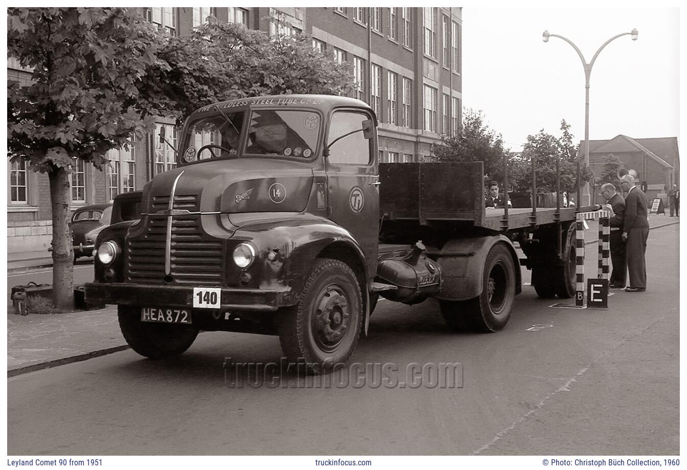 Leyland Comet 90 from 1951 Photo 1960