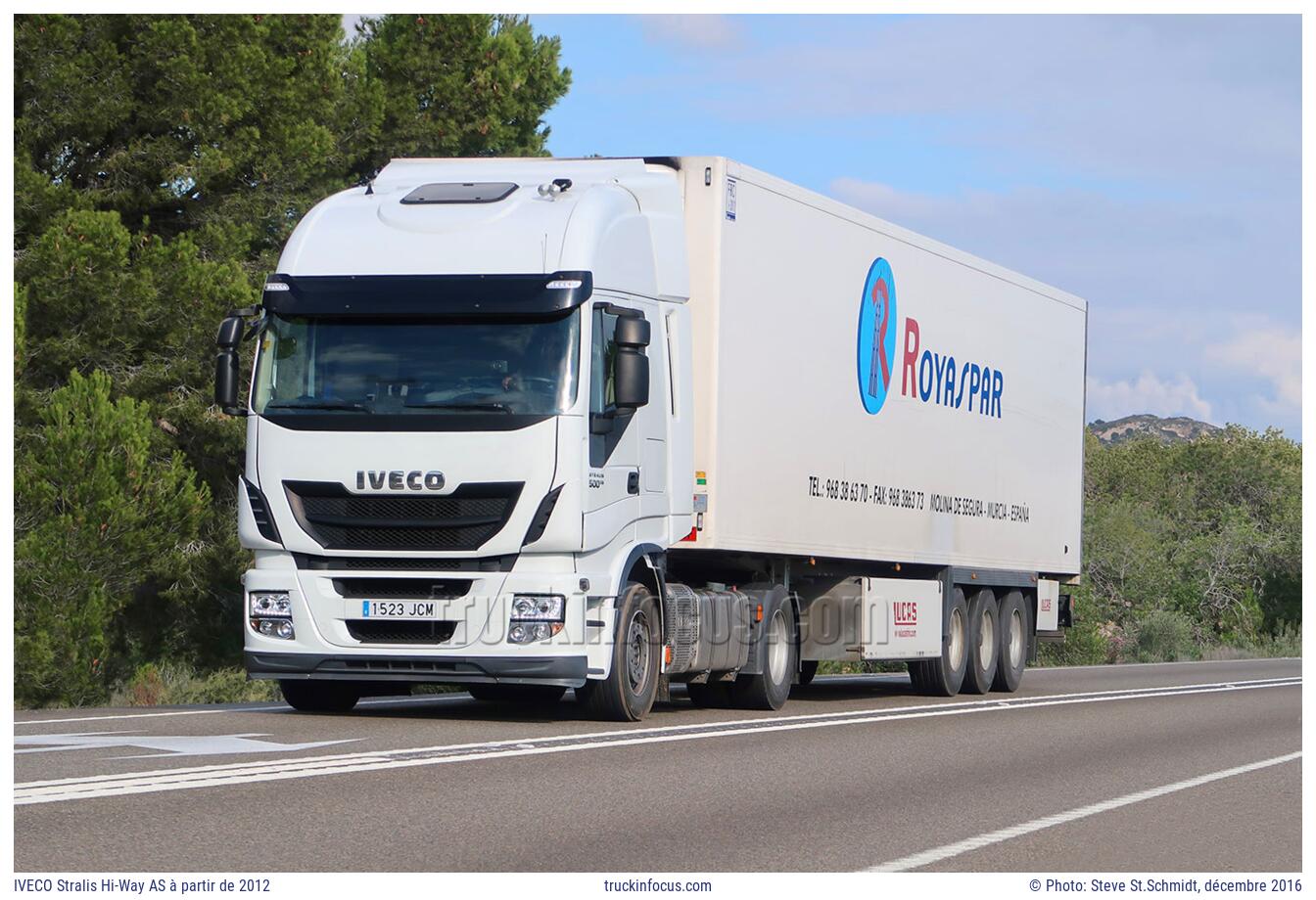 IVECO Stralis Hi-Way AS à partir de 2012 Photo décembre 2016