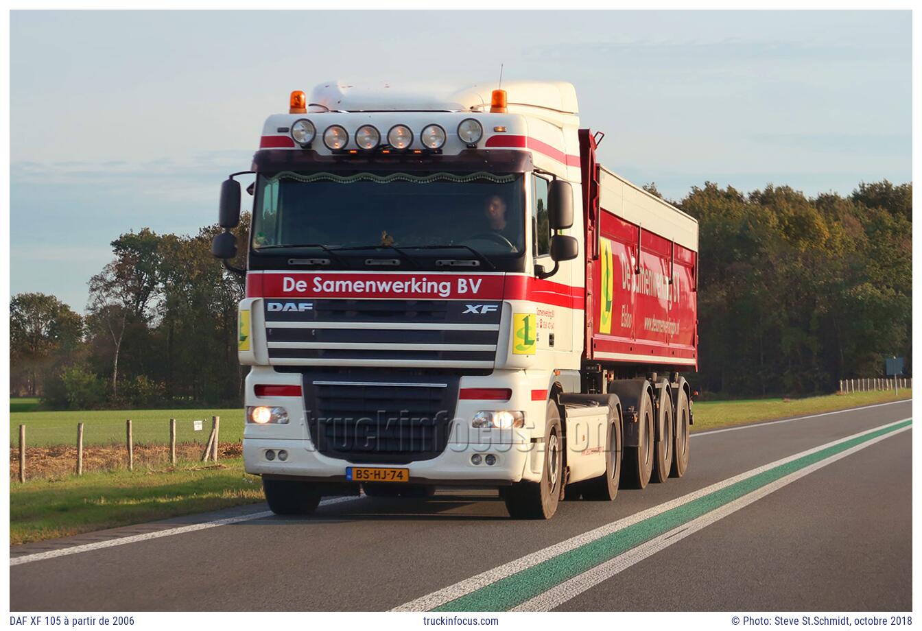 DAF XF 105 à partir de 2006 Photo octobre 2018