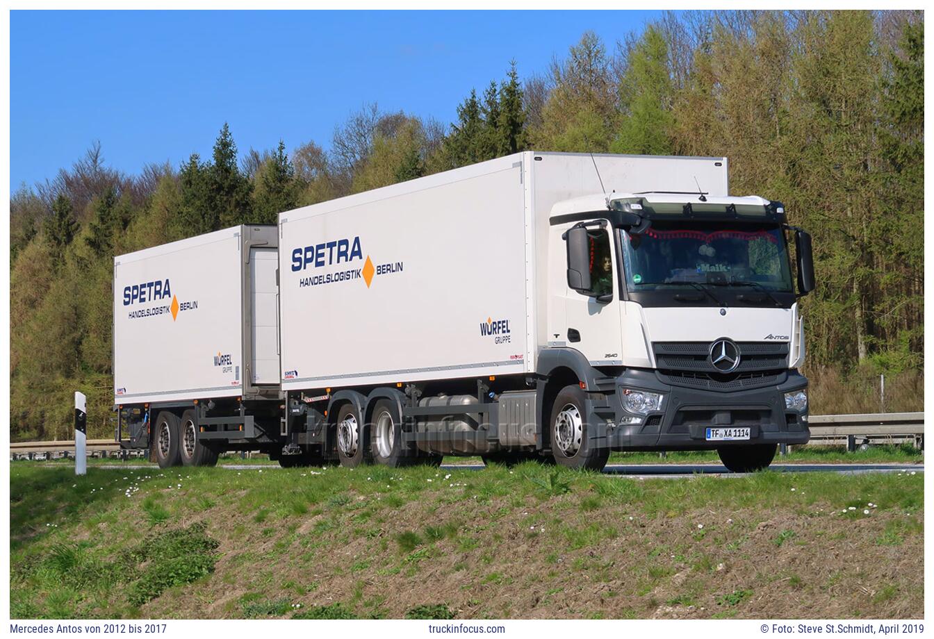 Mercedes Antos von 2012 bis 2017 Foto April 2019