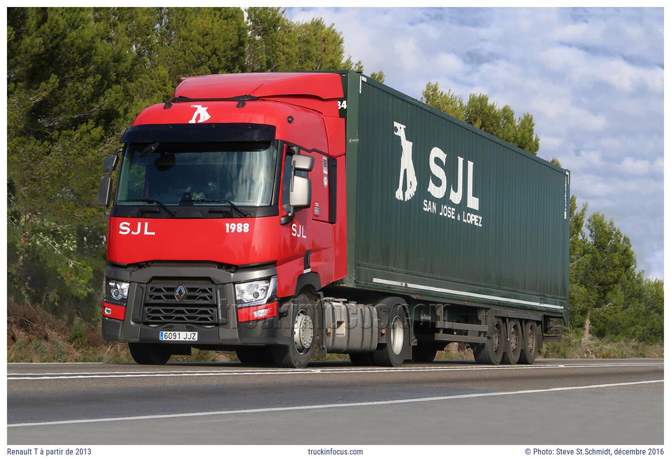 Renault T à partir de 2013 Photo décembre 2016