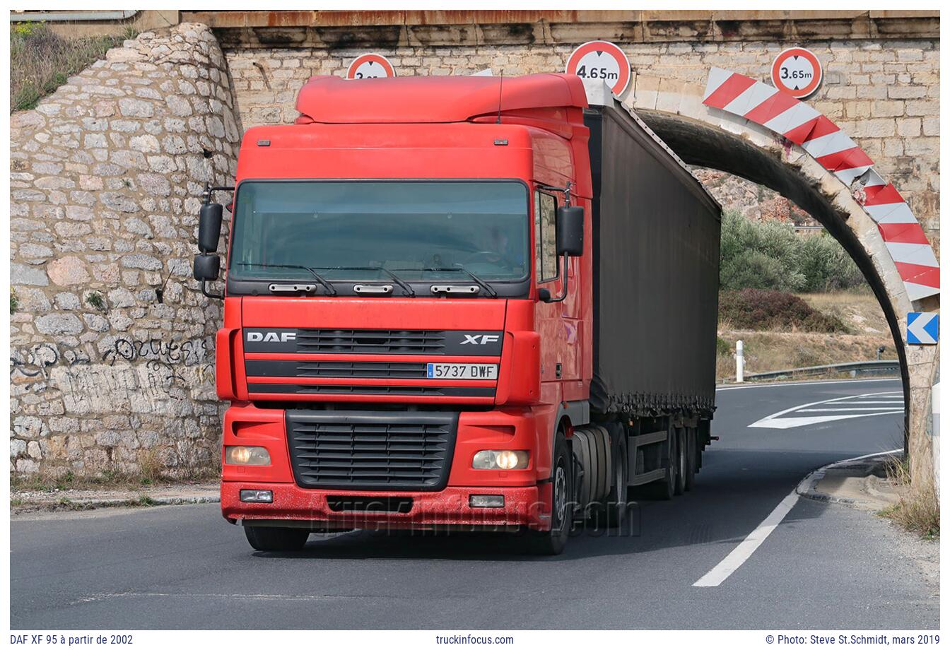 DAF XF 95 à partir de 2002 Photo mars 2019