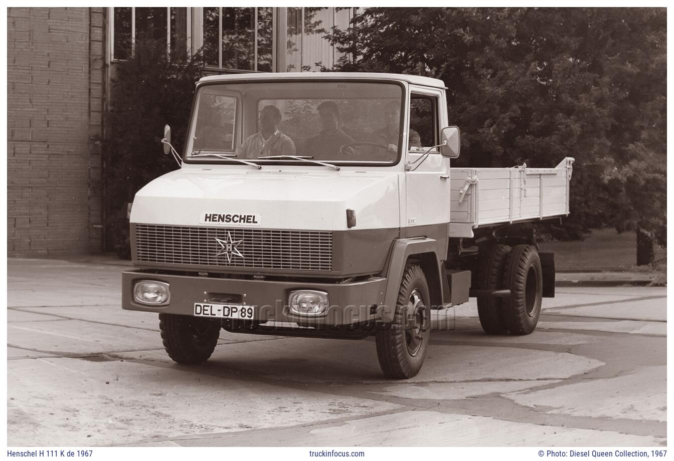 Henschel H 111 K de 1967 Photo 1967