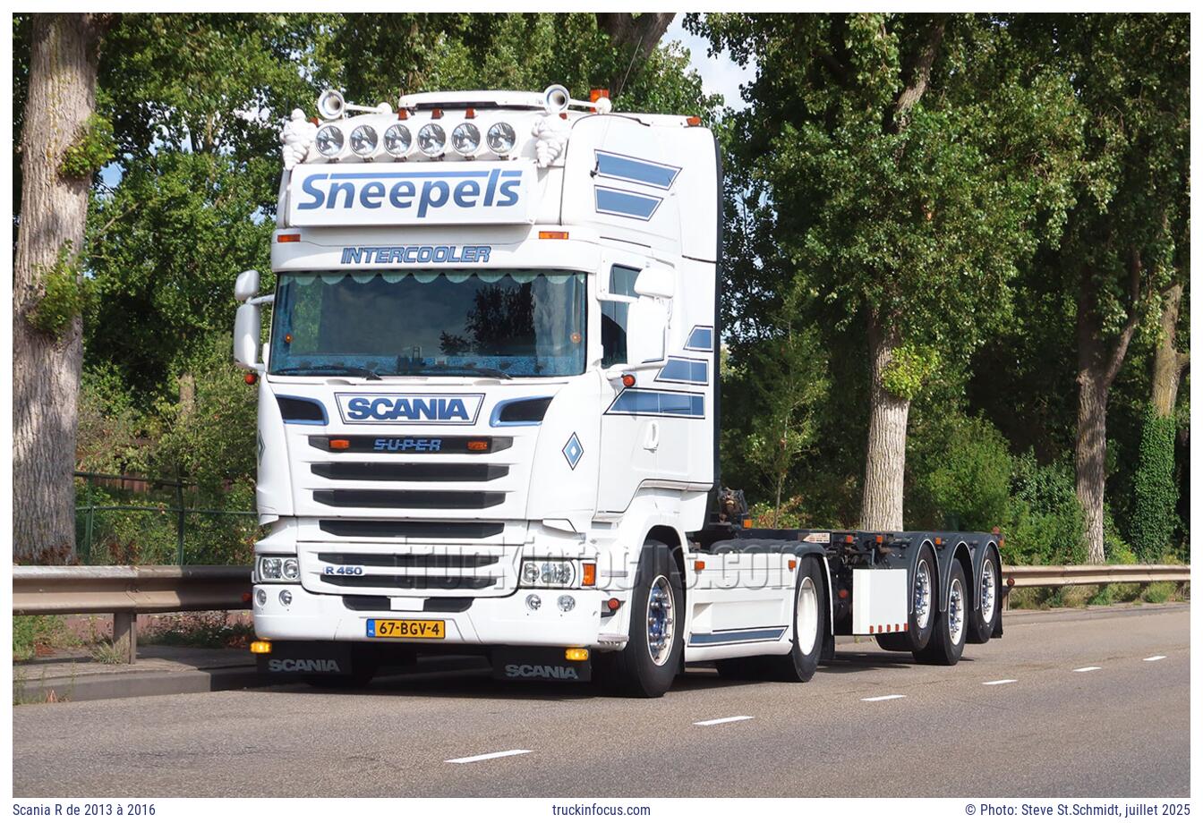 Scania R de 2013 à 2016 Photo juillet 2025