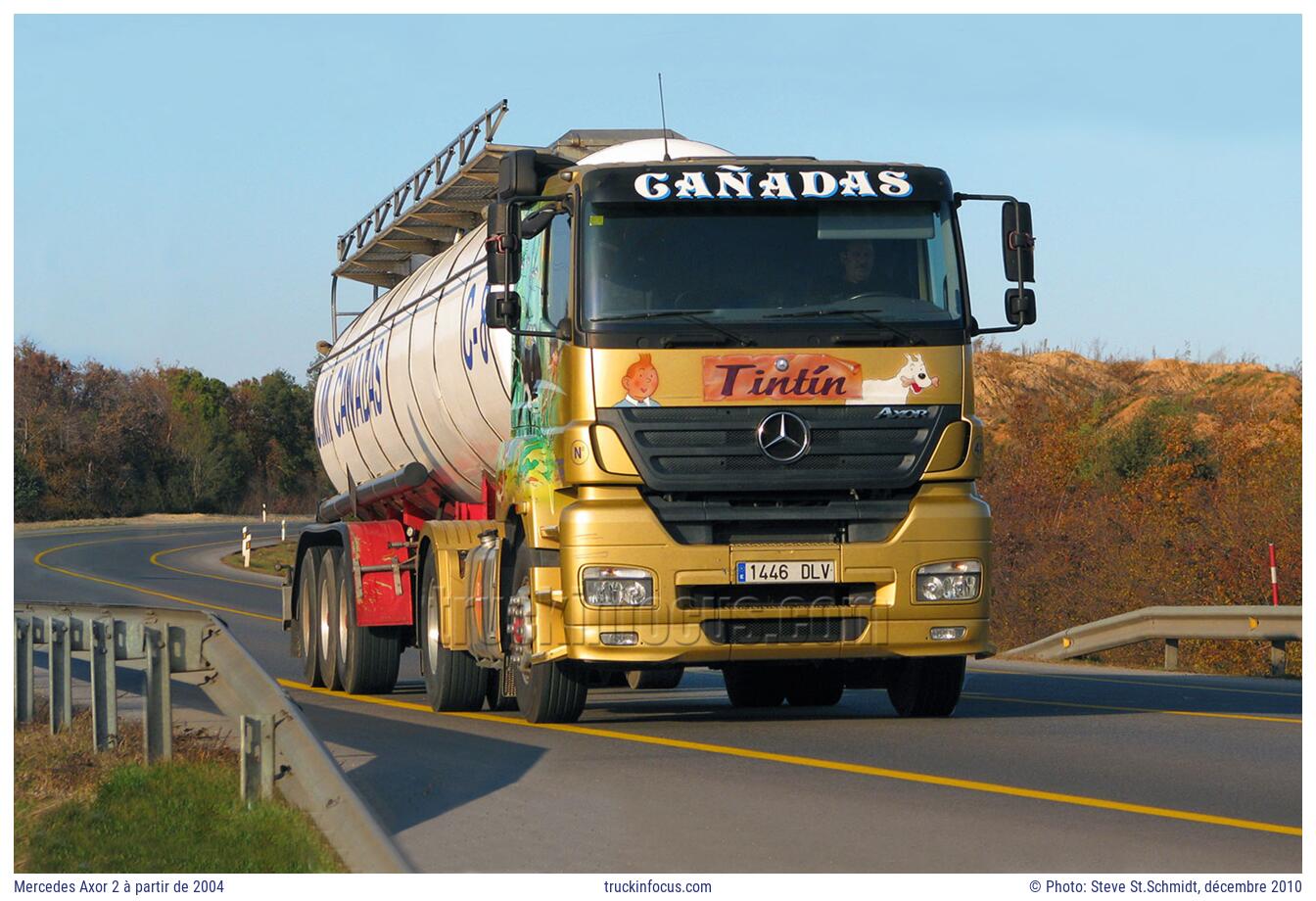 Mercedes Axor 2 à partir de 2004 Photo décembre 2010