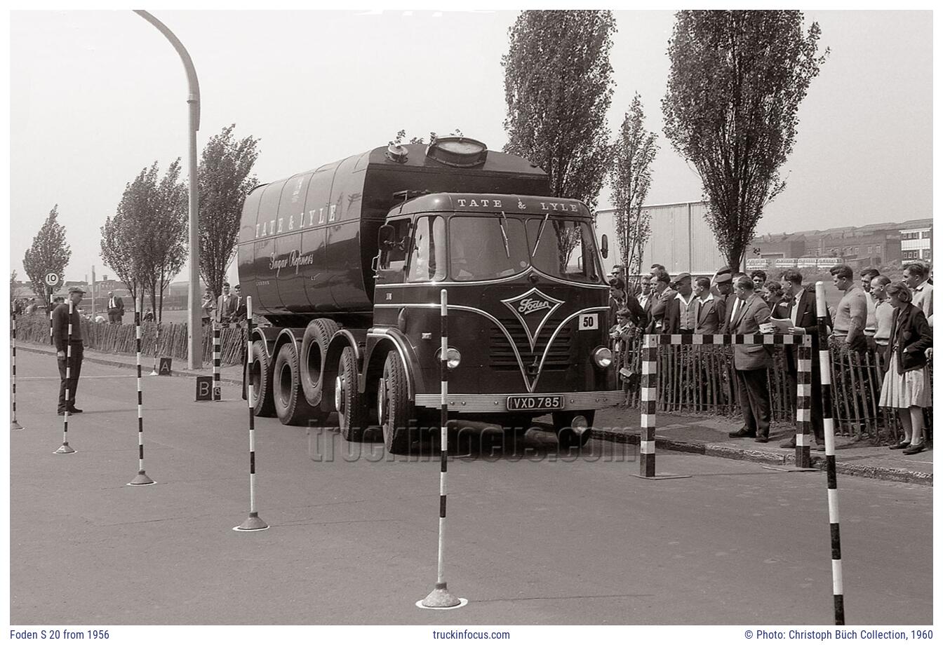 Foden S 20 from 1956 Photo 1960