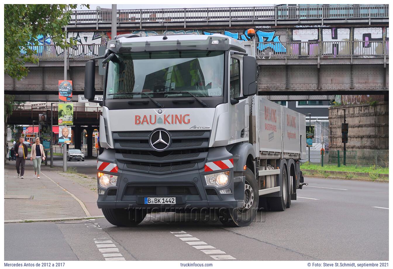 Mercedes Antos de 2012 a 2017 Foto septiembre 2021