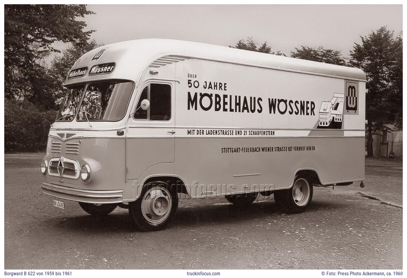 Borgward B 622 von 1959 bis 1961 Foto ca. 1960