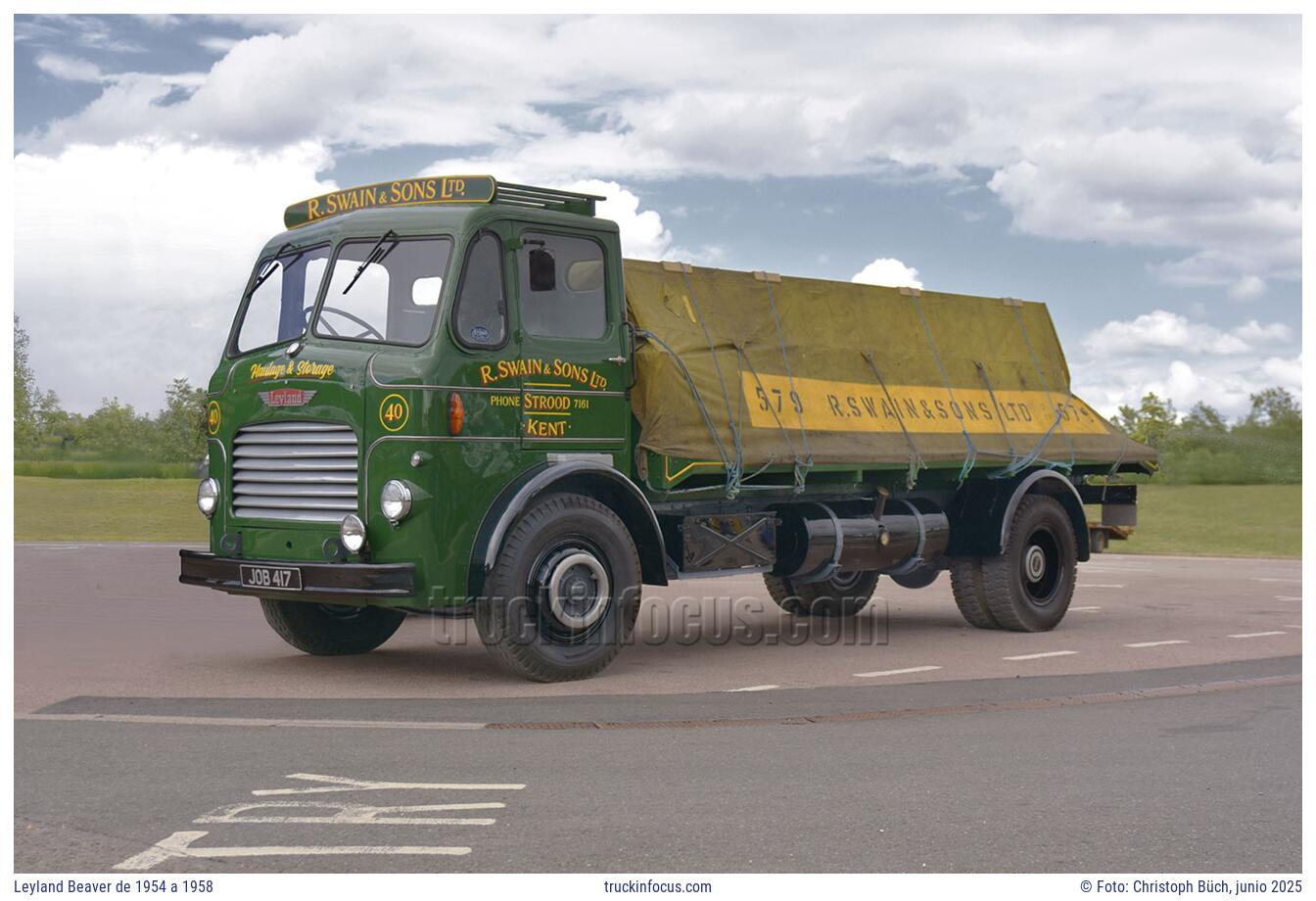 Leyland Beaver de 1954 a 1958 Foto junio 2025