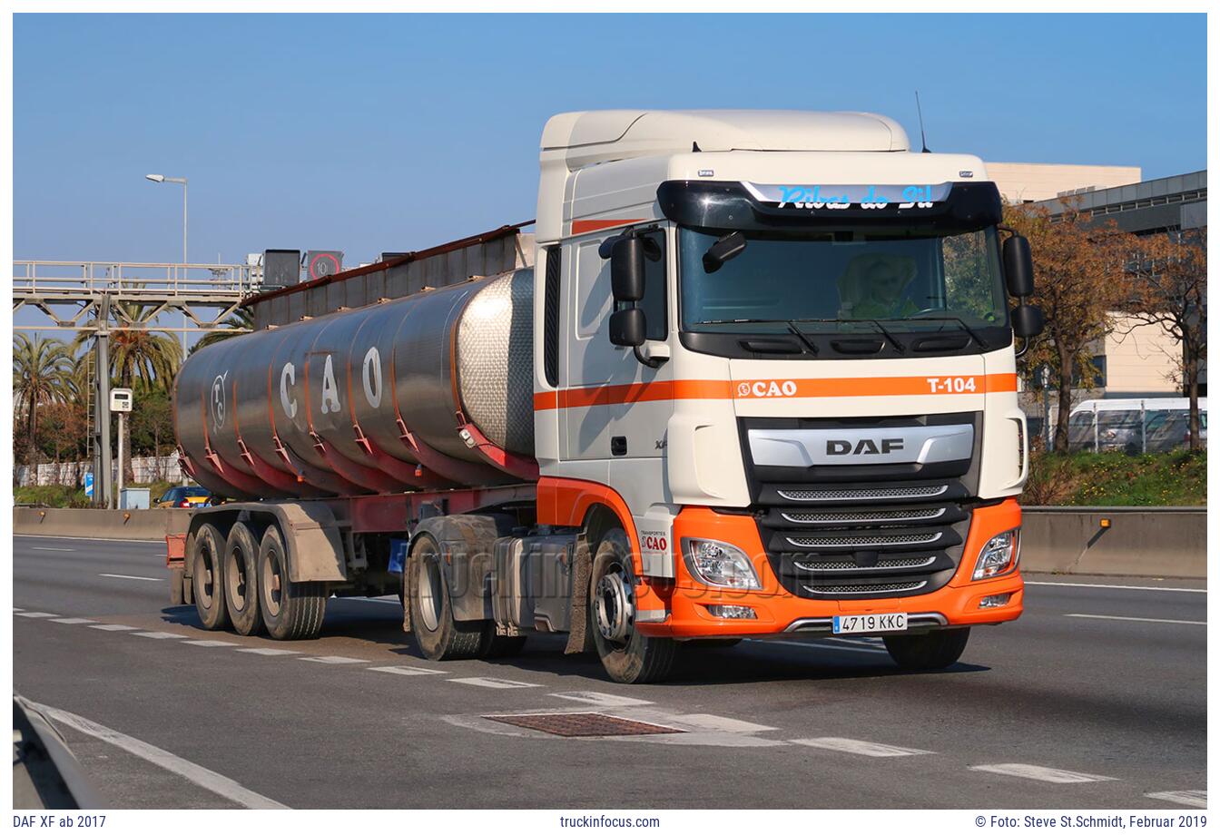 DAF XF ab 2017 Foto Februar 2019