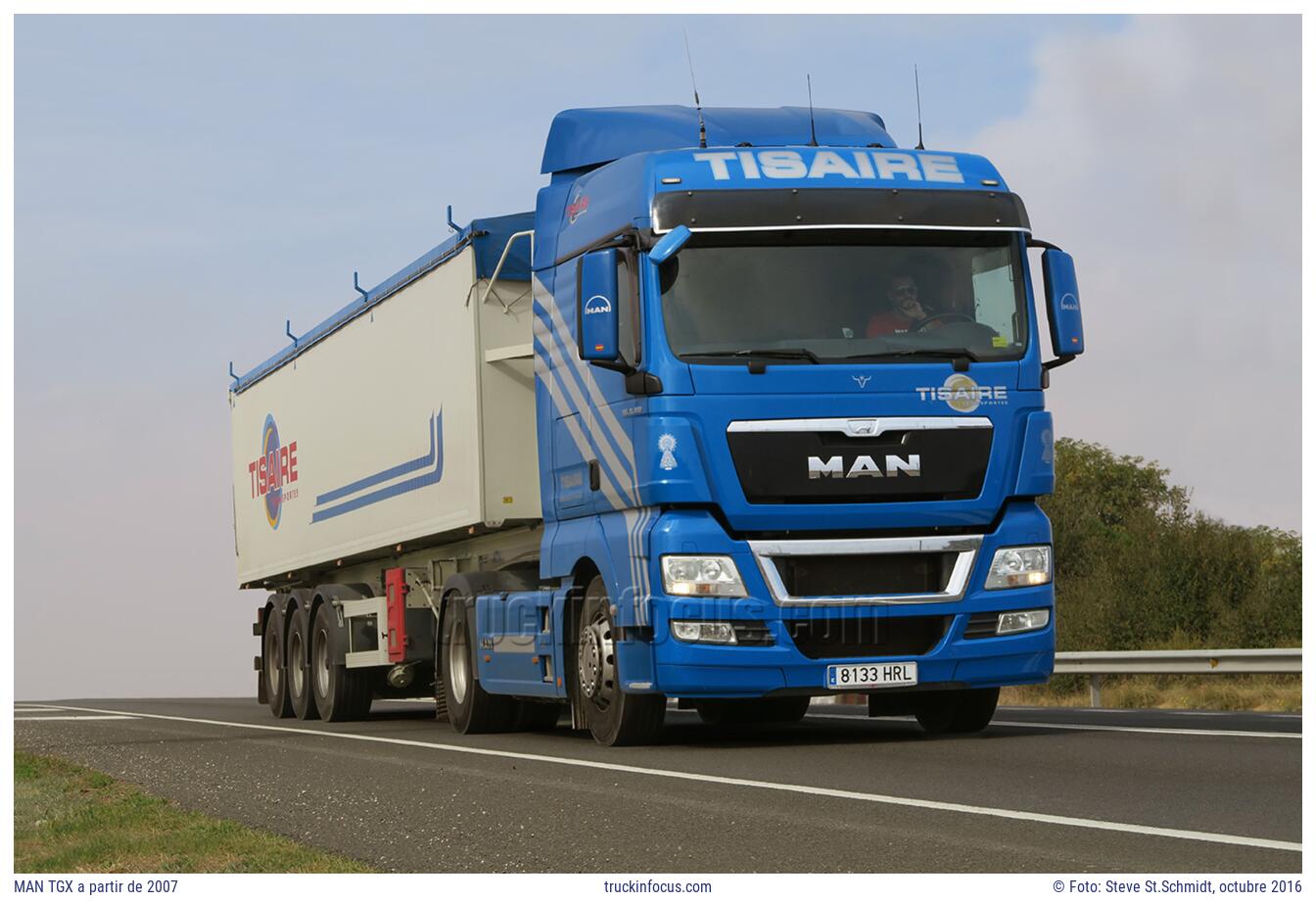 MAN TGX a partir de 2007 Foto octubre 2016