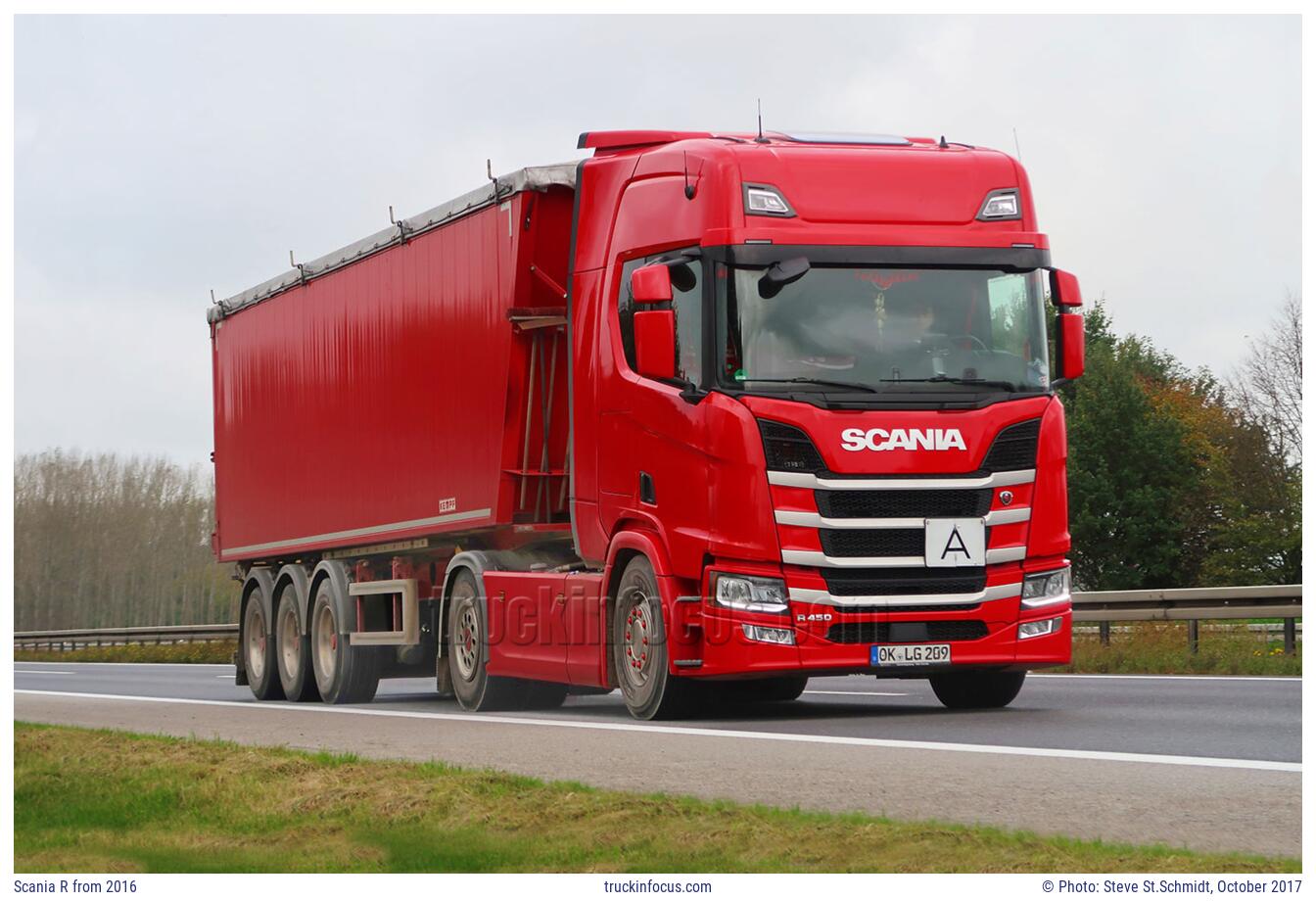 Scania R from 2016 Photo October 2017