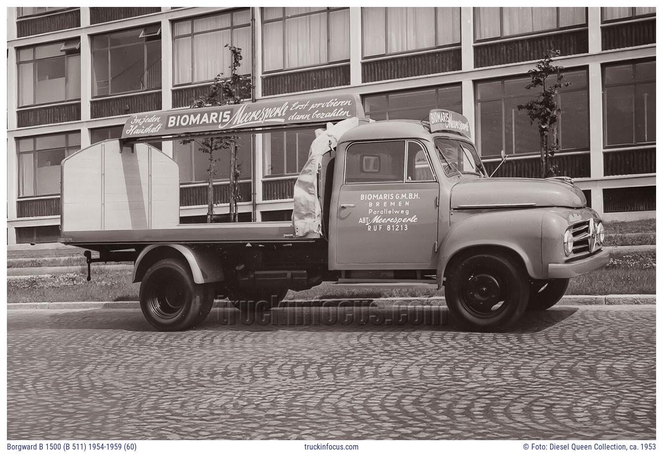 Borgward B 1500 (B 511) 1954-1959 (60) Foto ca. 1953