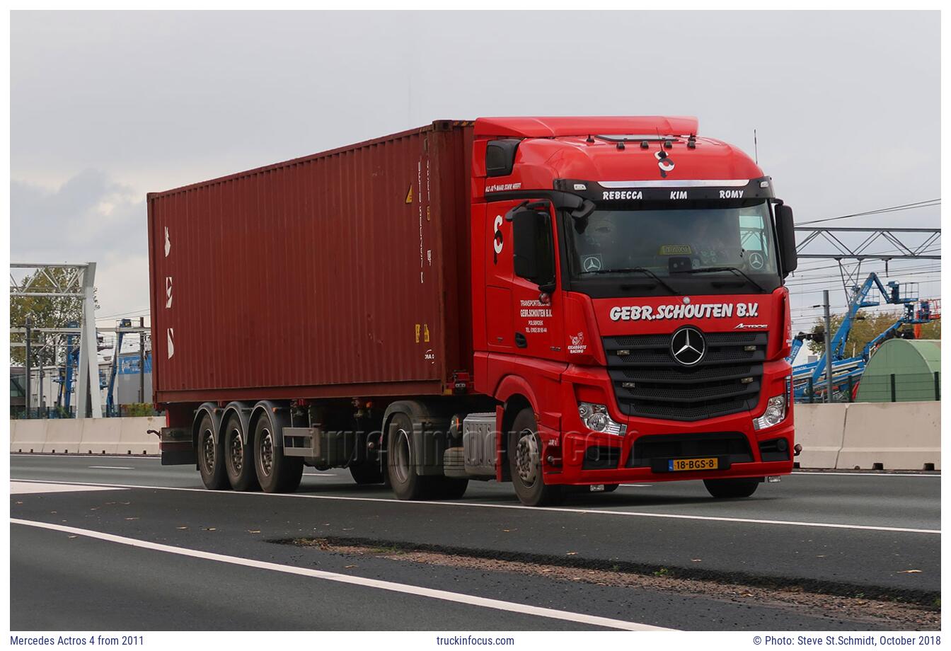 Mercedes Actros 4 from 2011 Photo October 2018