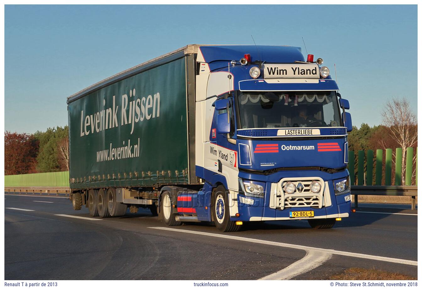 Renault T à partir de 2013 Photo novembre 2018