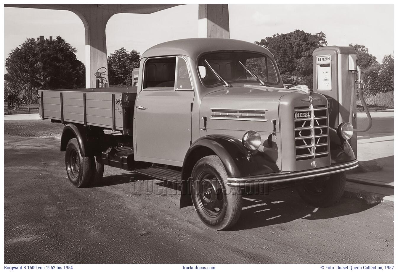 Borgward B 1500 von 1952 bis 1954 Foto 1952