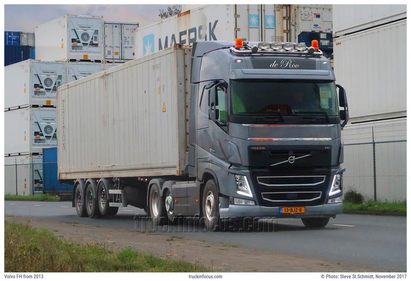 Volvo FH from 2013 Photo November 2017