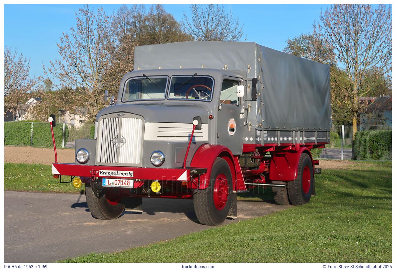 IFA H6 de 1952 a 1959 Foto abril 2026