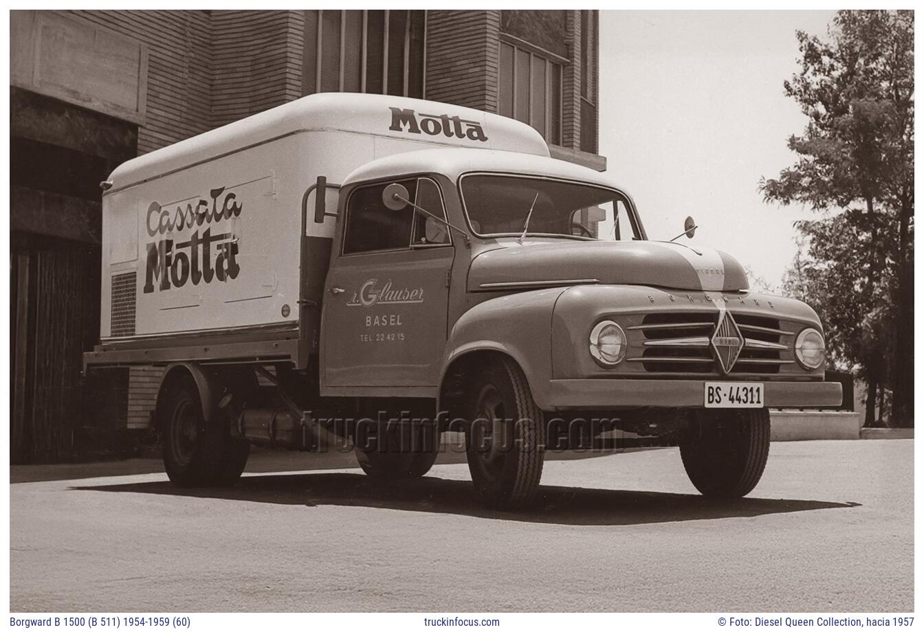 Borgward B 1500 (B 511) 1954-1959 (60) Foto hacia 1957