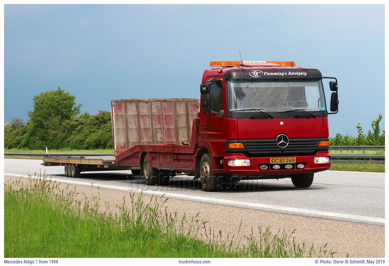 Mercedes Atego 1 from 1998 Photo May 2019