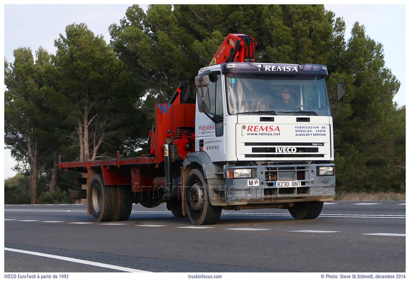 IVECO EuroTech à partir de 1992 Photo décembre 2016