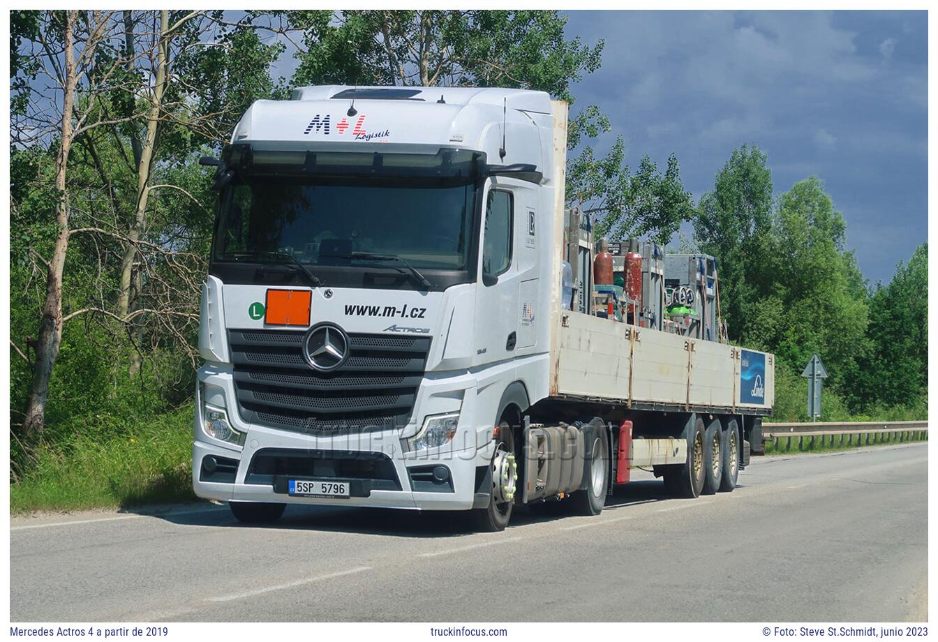 Mercedes Actros 4 a partir de 2019 Foto junio 2023