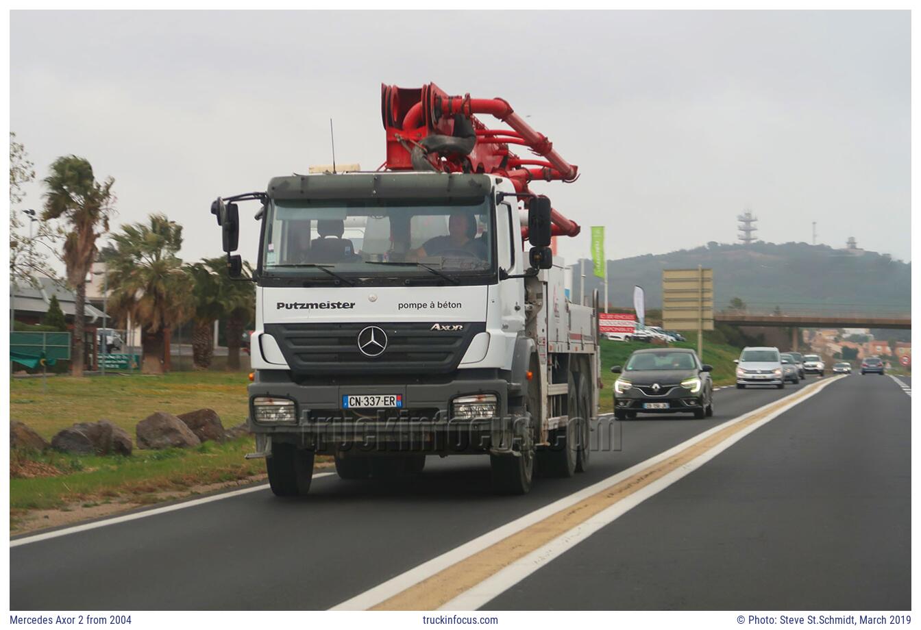 Mercedes Axor 2 from 2004 Photo March 2019