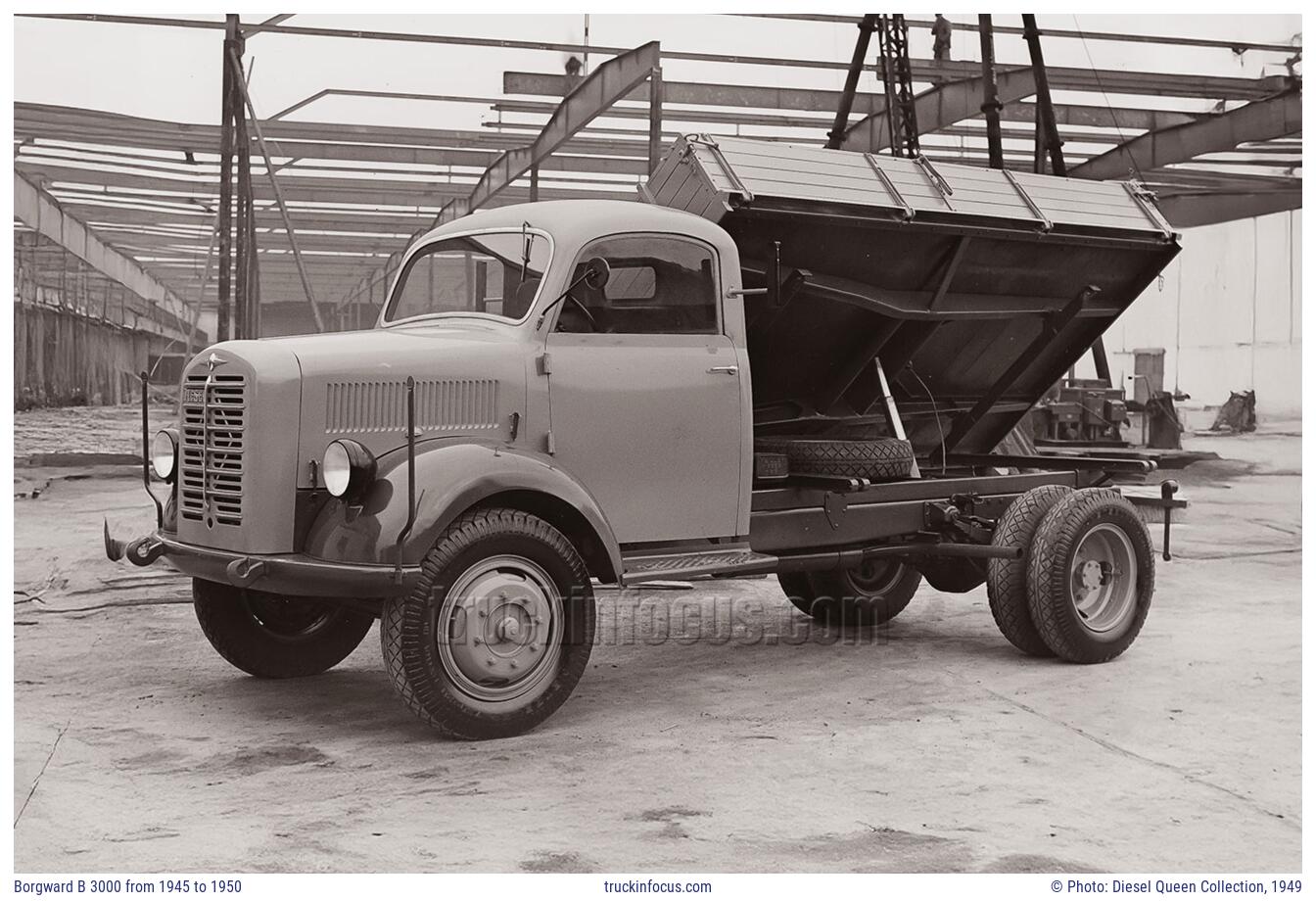 Borgward B 3000 from 1945 to 1950 Photo 1949