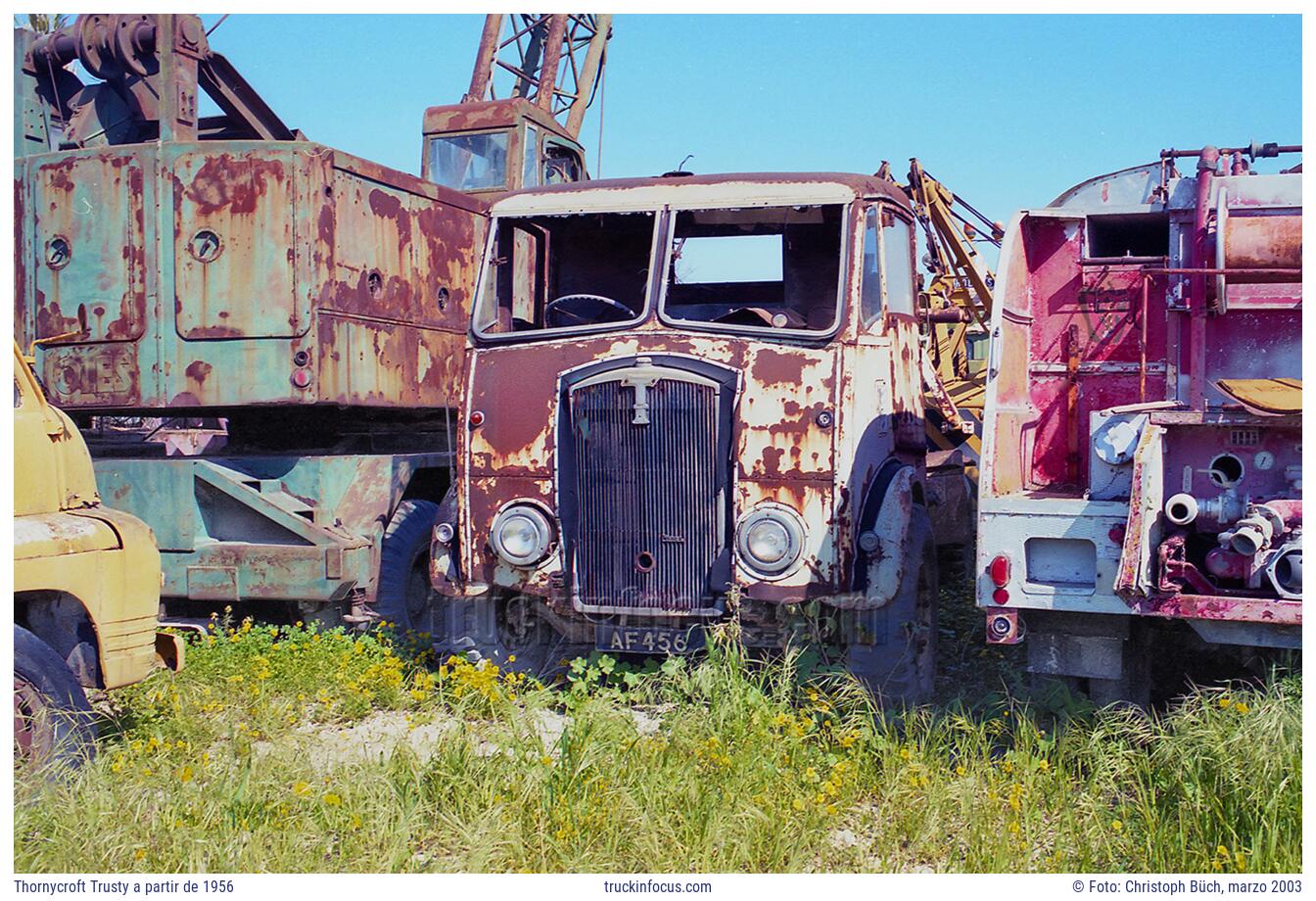 Thornycroft Trusty a partir de 1956 Foto marzo 2003