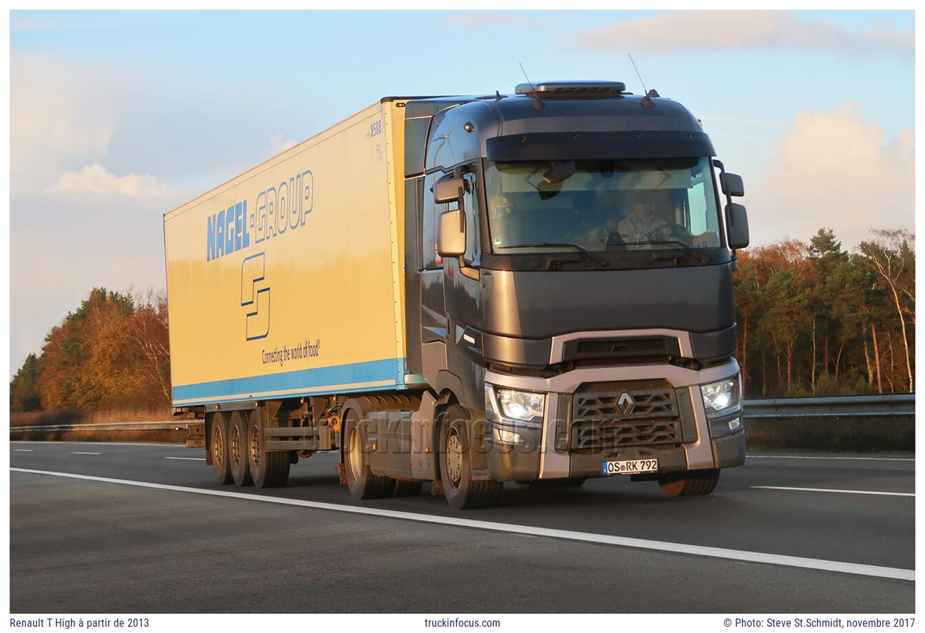 Renault T High à partir de 2013 Photo novembre 2017