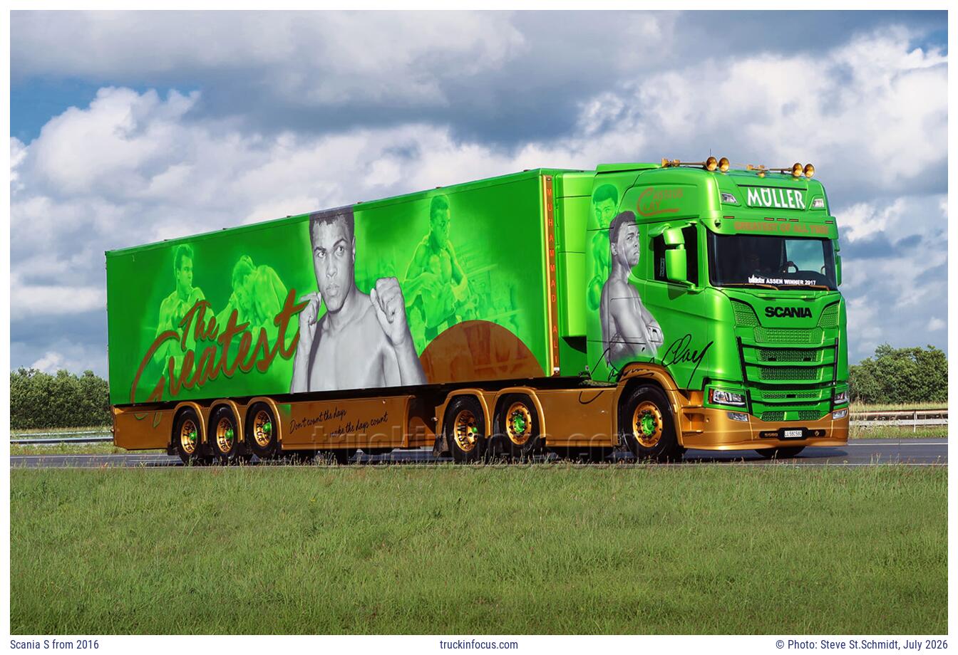 Scania S from 2016 Photo July 2026