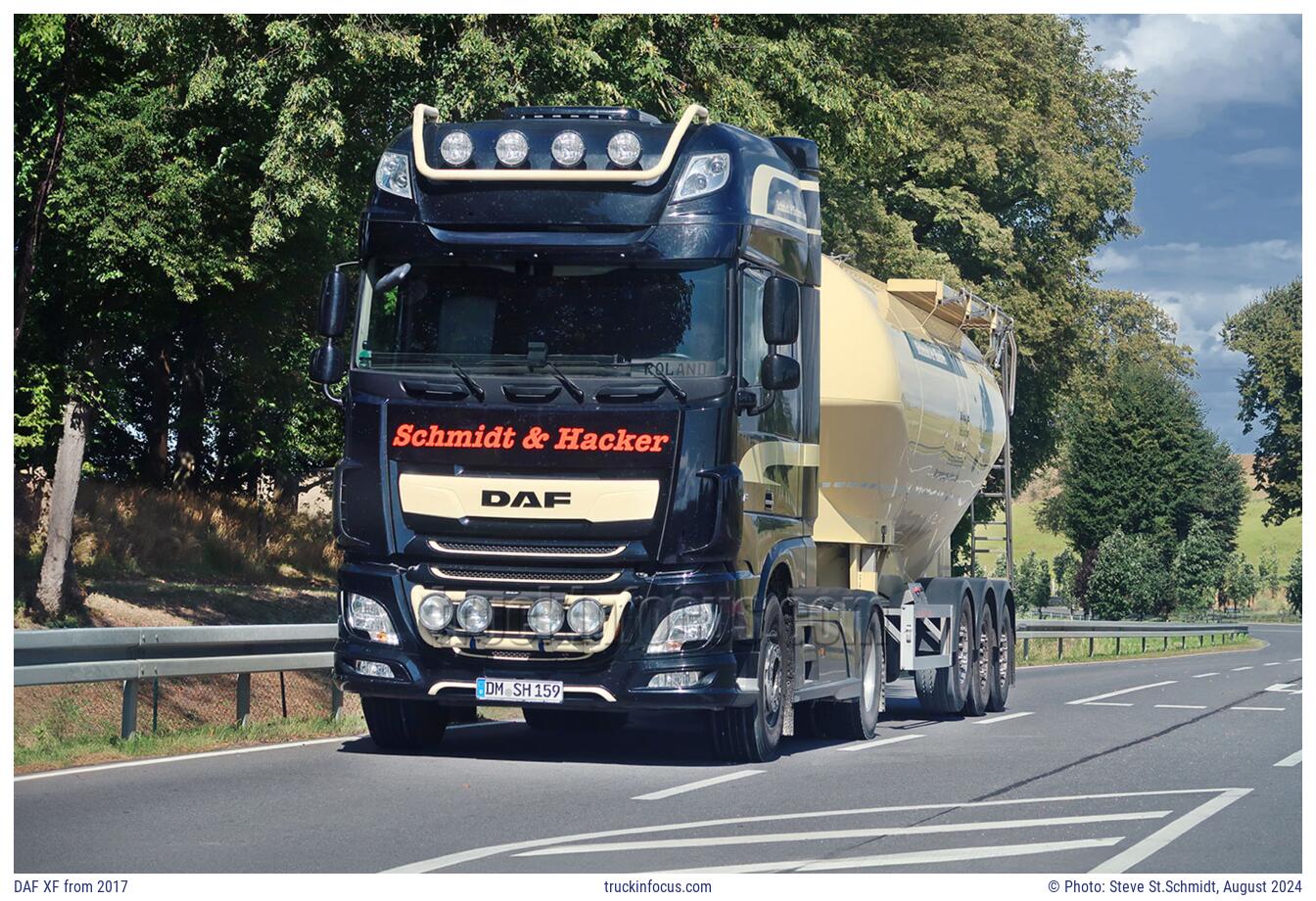 DAF XF from 2017 Photo August 2024