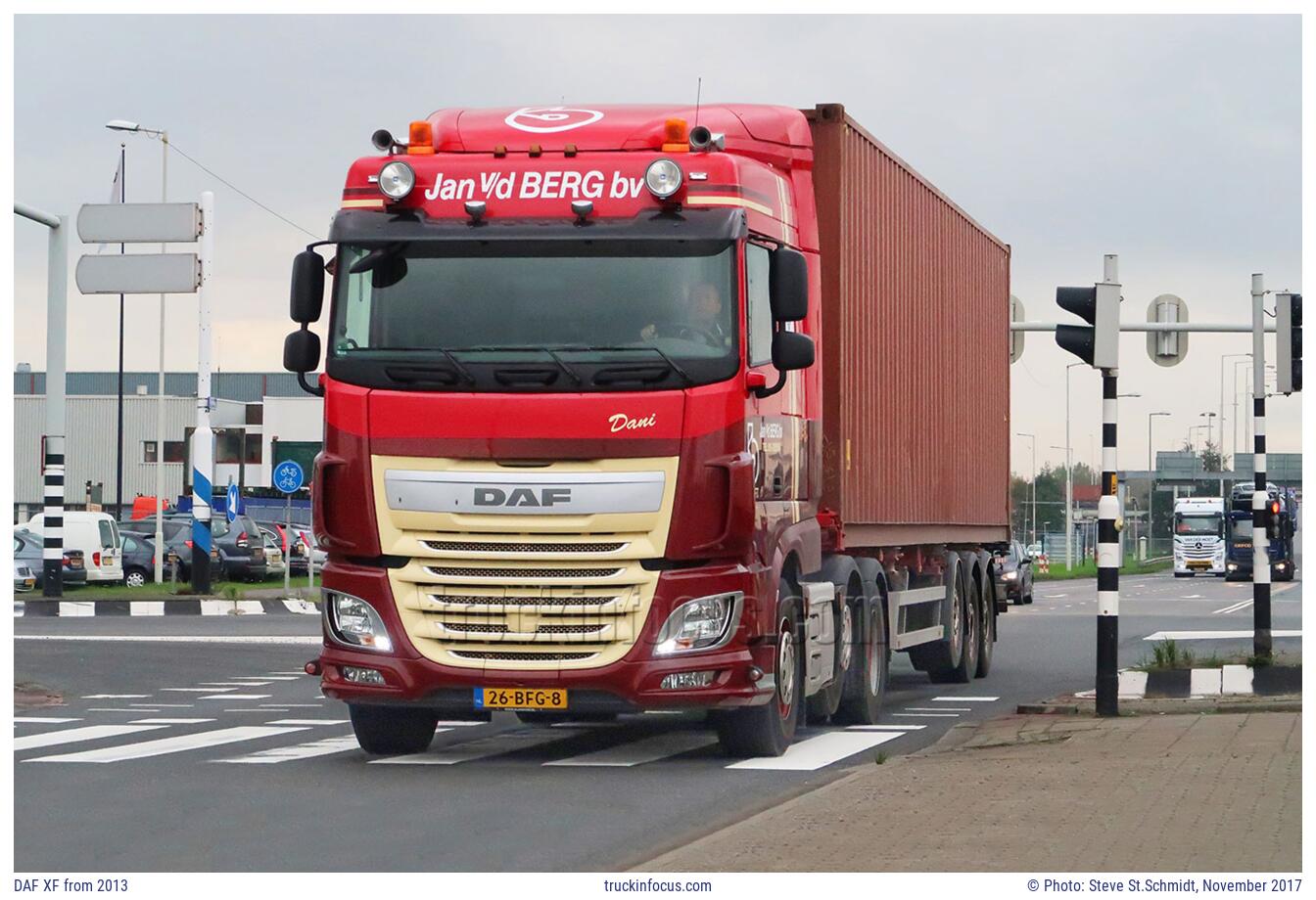 DAF XF from 2013 Photo November 2017