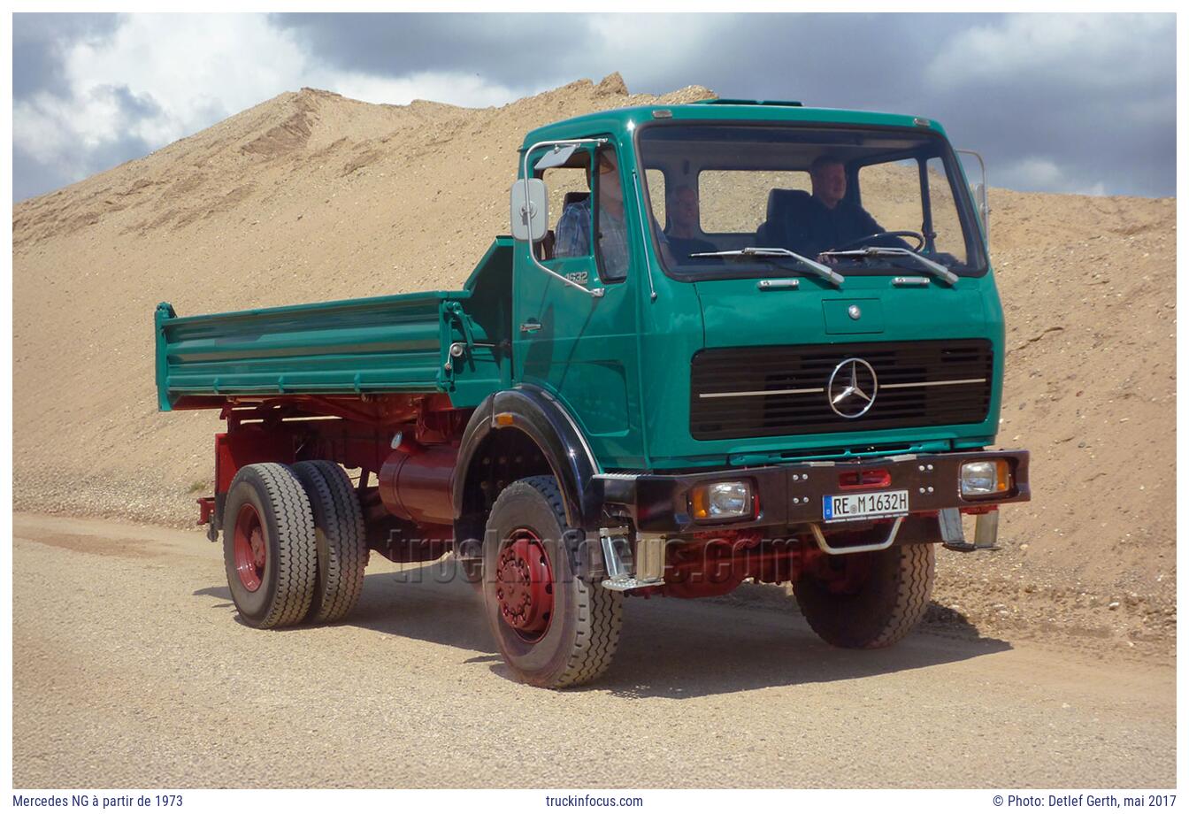 Mercedes NG à partir de 1973 Photo mai 2017