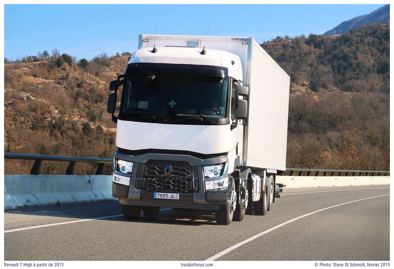 Renault T High à partir de 2013 Photo février 2019