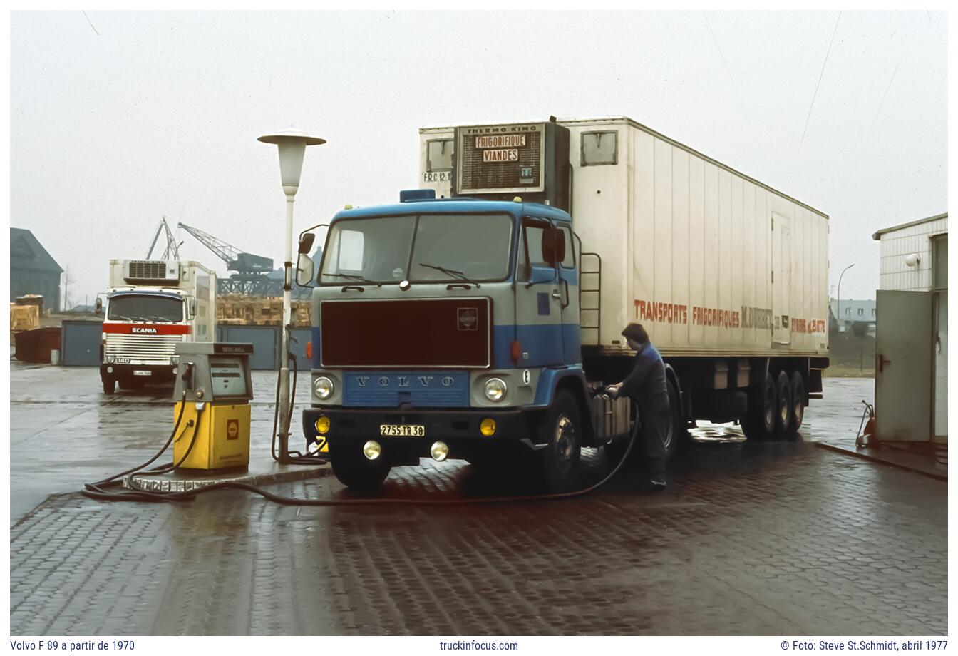 Volvo F 89 a partir de 1970 Foto abril 1977