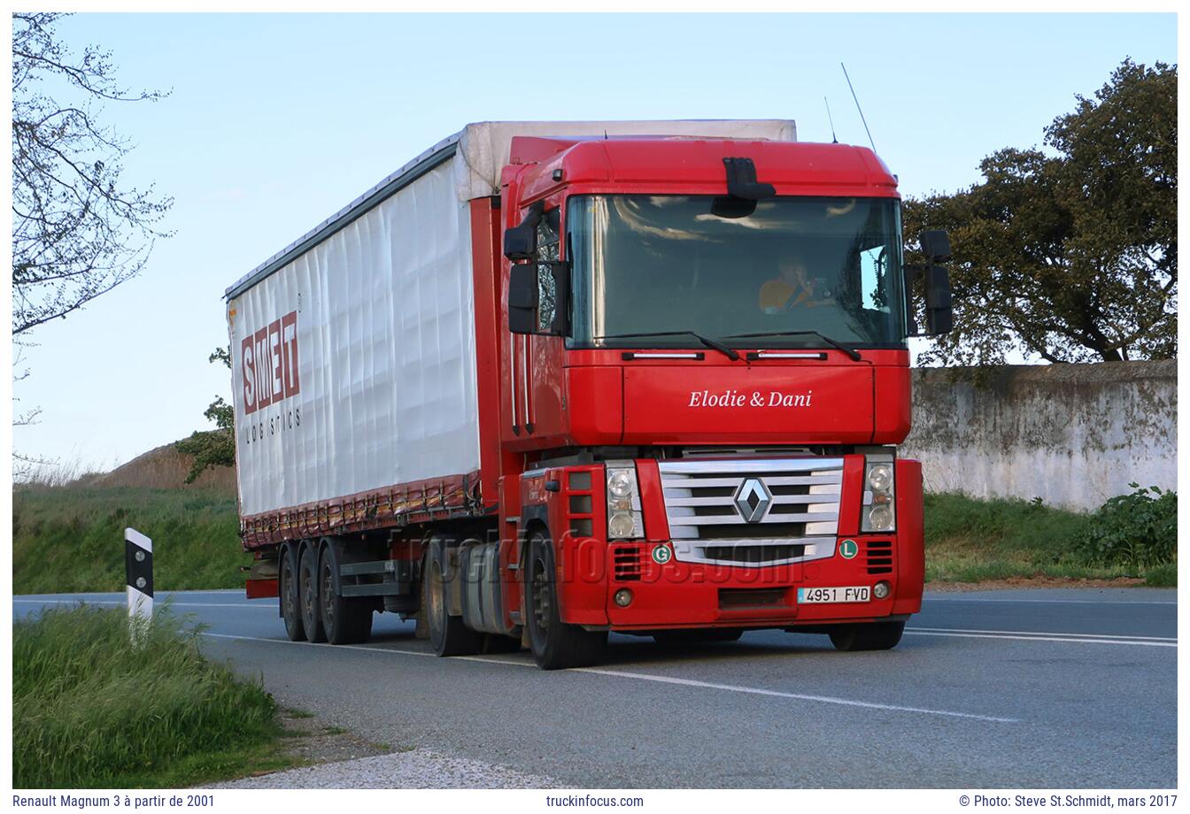 Renault Magnum 3 à partir de 2001 Photo mars 2017