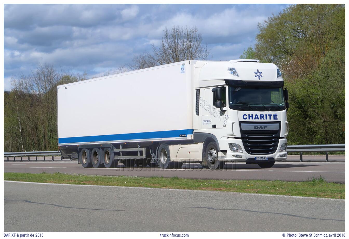 DAF XF à partir de 2013 Photo avril 2018