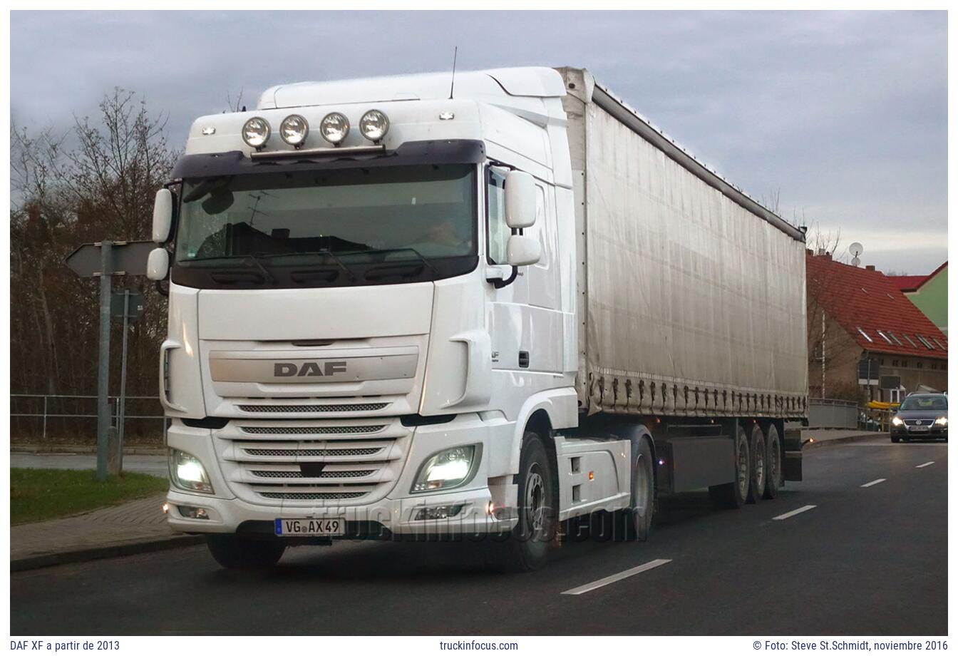 DAF XF a partir de 2013 Foto noviembre 2016