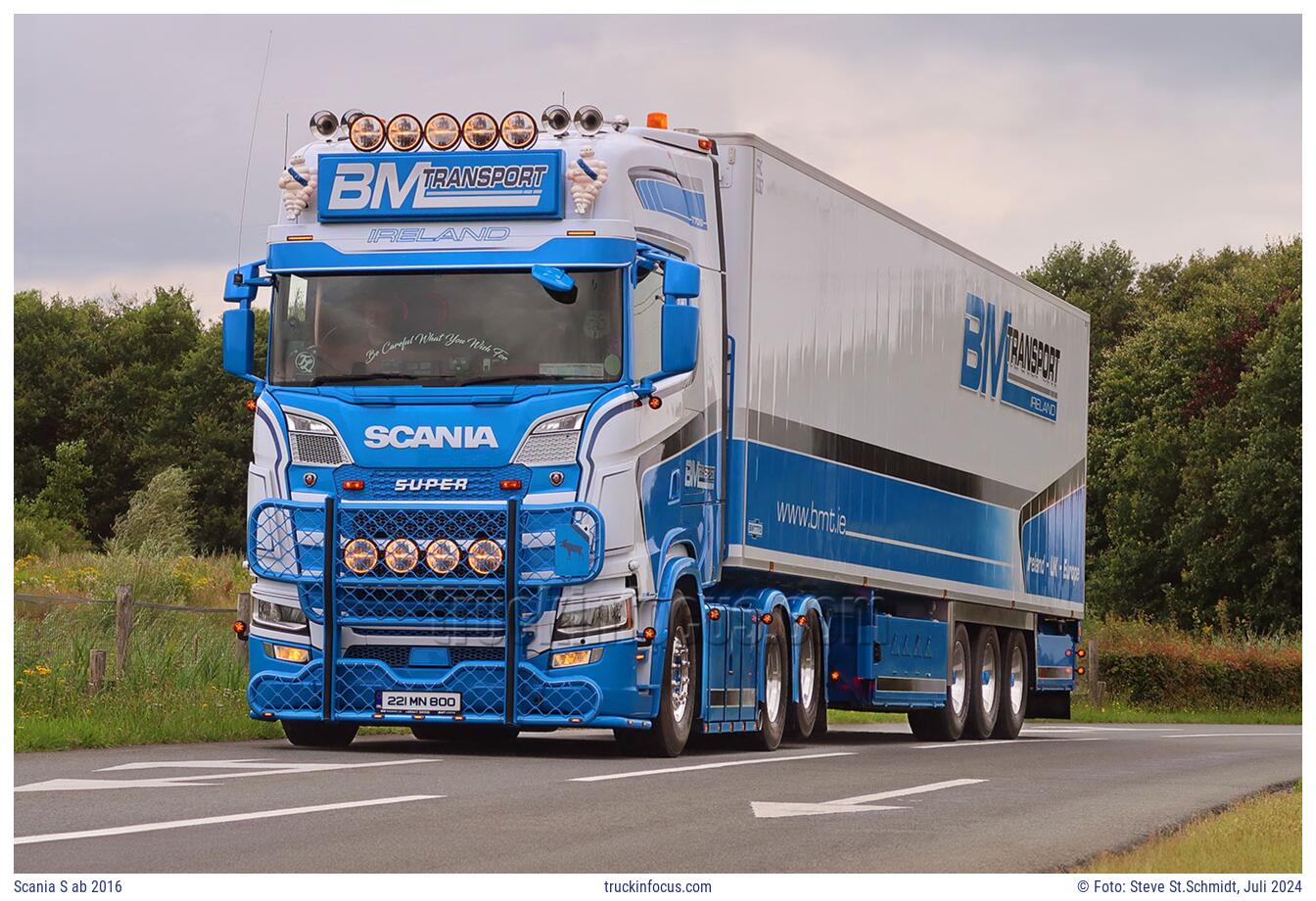 Scania S ab 2016 Foto Juli 2024