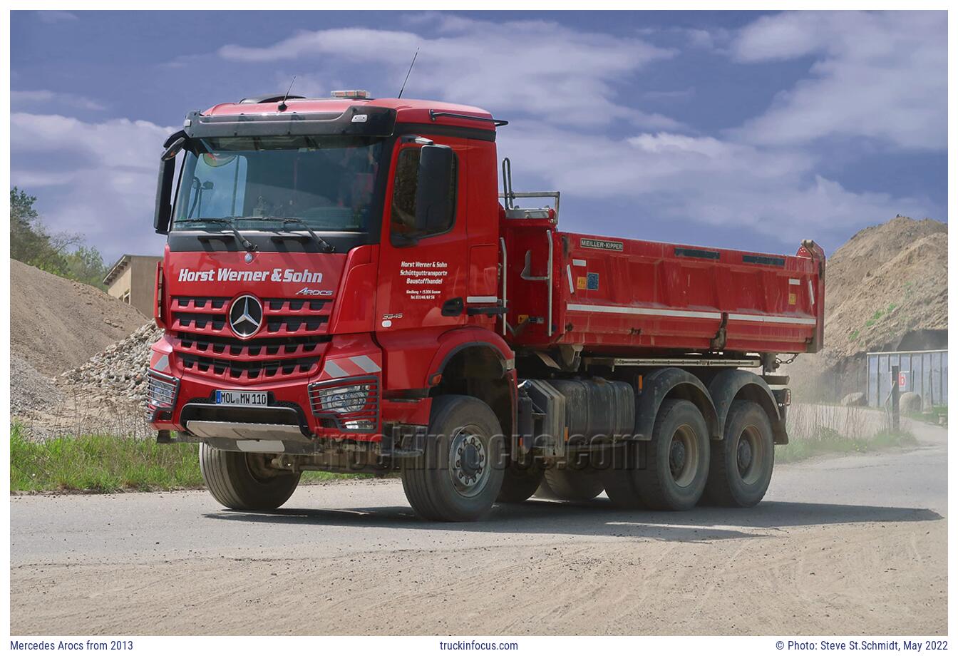 Mercedes Arocs from 2013 Photo May 2022